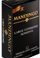Mandigo Large Sensitive Condoms