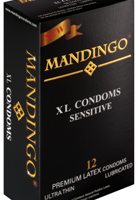 Mandigo XL Sensitive Condoms
